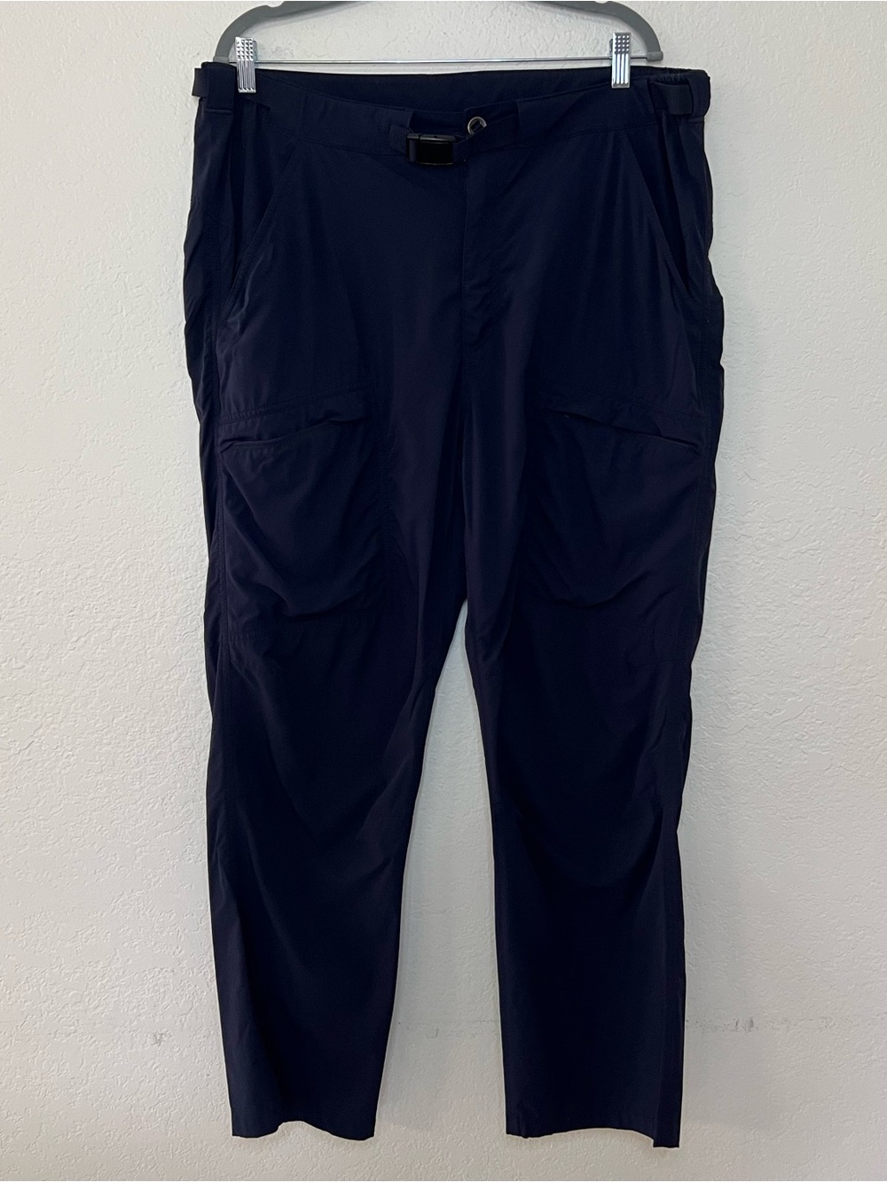 Free Soldier Tactical Navy Blue Belted Cargo Pants Men’s Size 38x30 Lightweight